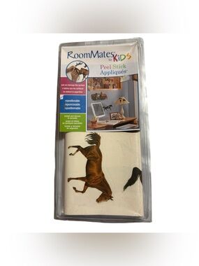 Wild Horses 24 Peel & Stick Wall Decals Precut Self Adhesive Removable Reusable